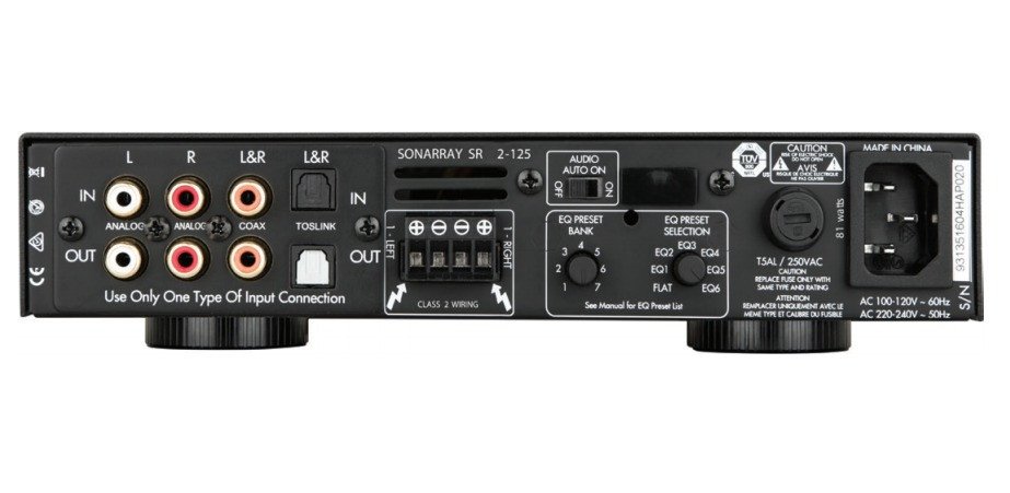 Sonance 161288 Усилитель Sonance SONARRAY SR 2-125, цвет: Чёрный