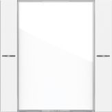 Gira 577127 Набор клавиш одинарн. с полем для надписи для сенсорного выключателя 4 System 55