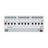 Esylux EC10430305 Модуль монтажной шины KNX, переключающий актор, 12-канал CU-DIN R 12-CH 16A KNX, цвет: Серый