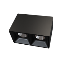 Yeelight YLP036-B Накладной светильник Yeelight Pro S21 мощность 16 Вт, угол рассеивания 30°, не поворотный, черный