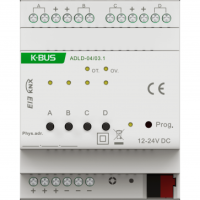 GVS ADLD-04 03.1 Диммер LED KNX 4 канала 4A на DIN-рейку K-Bus