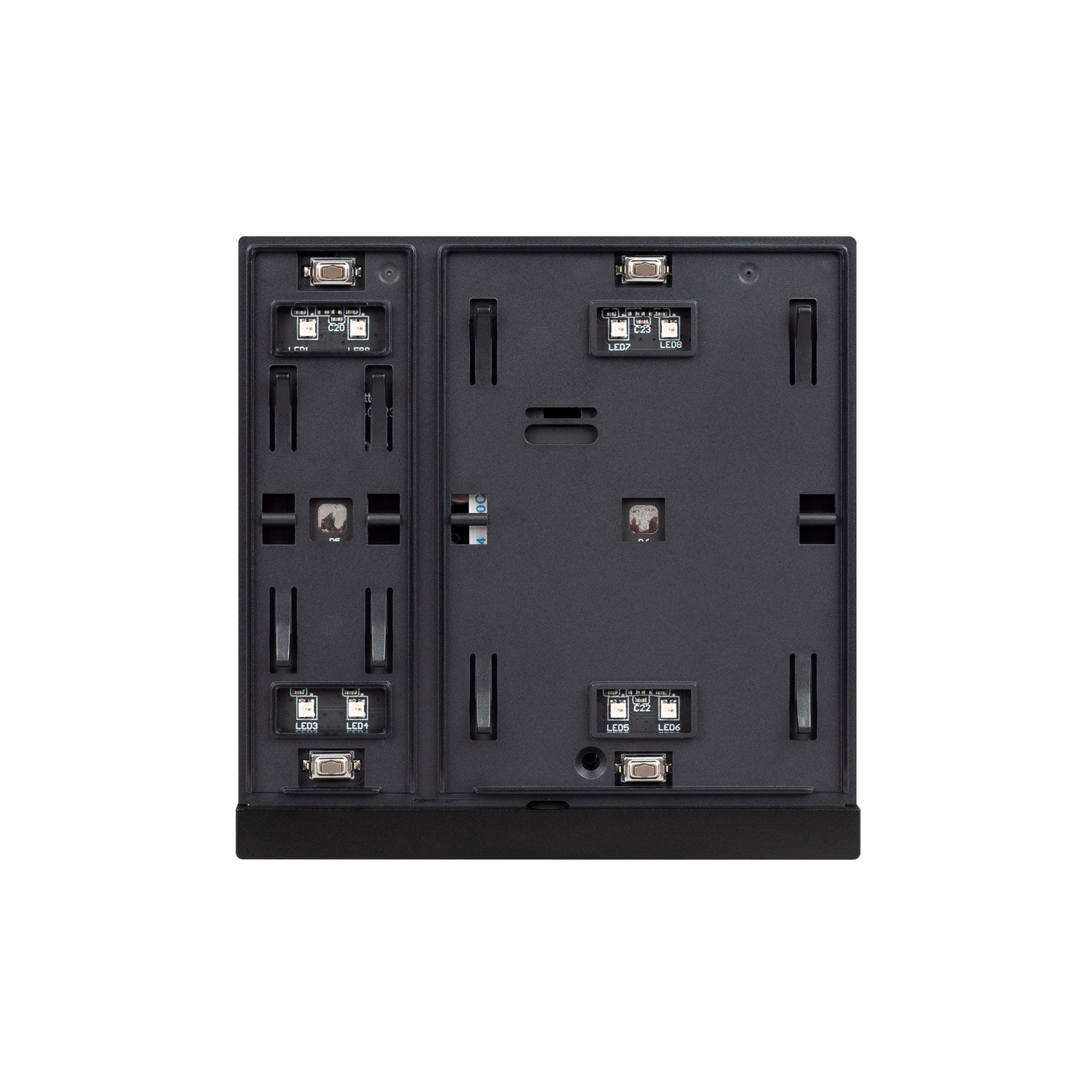 Arlight 043108 INTELLIGENT ARLIGHT Механизм панели KNX-302-22-IN Black (Bus) (IARL, IP20 Пластик, 2 года) 043108