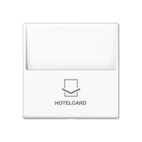 Jung A590CARDWW A500 Клавиша для выключ. "Hotelcard", бел.