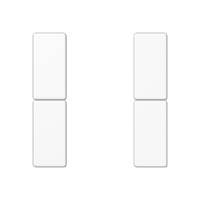 Jung A 502 TSA WW Набор накладок 2 группы, Цвет: Белый, оттенок: Без оттенка