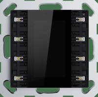 GVS CHPBD-08/55.1.01 Термостат с дисплеем, 4 или 8 клавиш, чёрный