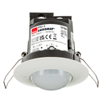 B.E.G. 92156 Потолочный датчик присутствия PD2-S, цвет: Белый матовый, похожий RAL9010