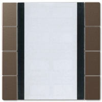 Jung A2094NABSMO KNX кнопочный сенсор, 4 группы, цвет: Мокко