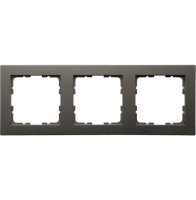 Jasmart Electric G1003Z Рамка G-Classic  3-постовая, цвет Мокко, G1003Z
