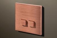 Lithoss LI0030337 Выключатель Select, цвет: Бронза, оттенок: Cu29