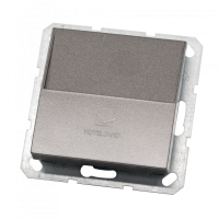 Jasmart Electric G6209Z Отельный карточный выключатель с накладкой 10А, 250В, цвет мокко, G6209Z