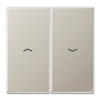 Jung ES 2995 P Kлавиша, с символам «стрелки», Серия LS, нержавеющая сталь