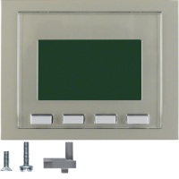 Berker 75860073 Информационные дисплеи, K.5, нержавеющая сталь, цвет: Нержавеющая сталь, оттенок: Матовый