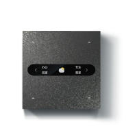 Yeelight YP-0252-G-CG Сценарная панель Yeelight Pro, серия S, проводная, Crystal glass,  серая