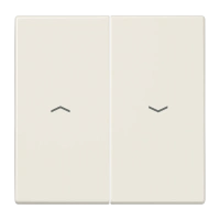 Jung LS 995 P Kлавиша, с символам «стрелки», duroplastic, Серия LS, слоновая кость