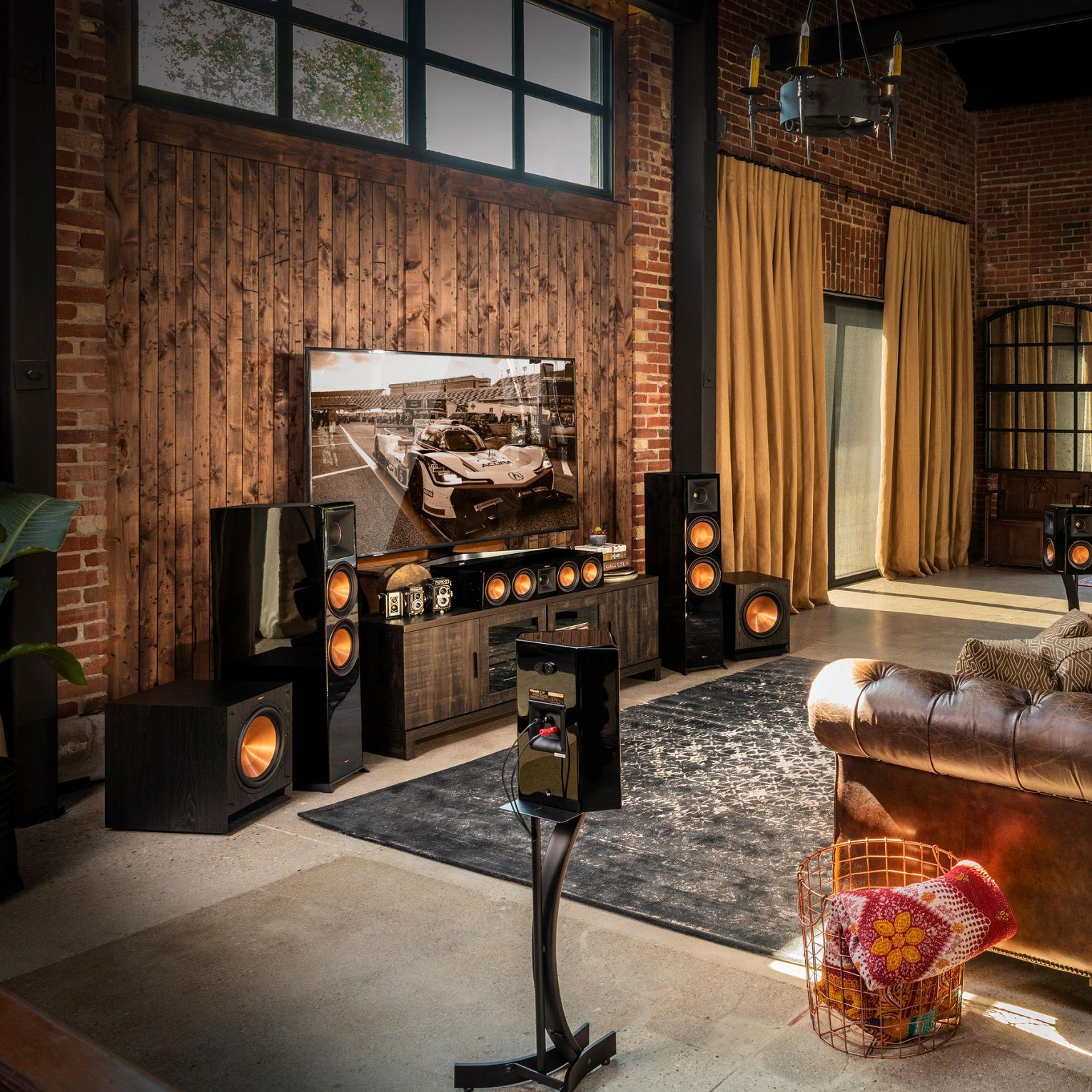 Klipsch 192392 Напольная акустика Klipsch RP-8060FA ebony, цвет: Чёрный