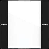 Gira 5771005 Набор клавиш одинарн. с полем для надписи для сенсорного выключателя 4 System 55