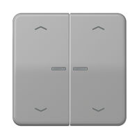 Jung CD 102 KO5P GR Клавиша с окошком и с символами «стрелки»