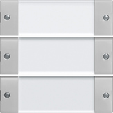 Gira 2133015 Комплект клавиш, 3 шт., цвет: Серый, оттенок: Прозрачный, матовый