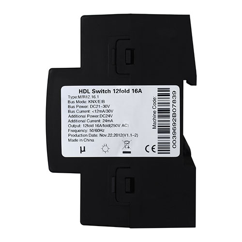 HDL M/R12.16.1 DIN реле, 12-канальное, 16A на канал, KNX