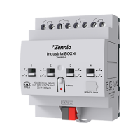 Zennio ZIOINB4 Промышленный привод с 4 выходами  IndustrialBOX 4