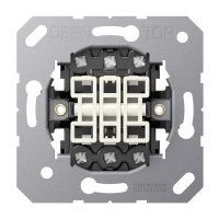 Jung 5306 EU Трехклавишный балансирный выключатель 10 AX 250 V~, универсальный (проходной)
