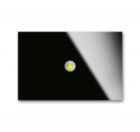 ABB 6340-825-101-500 Сенсор 1-клавишный priOn, чёрное стекло, цвет: Чёрный