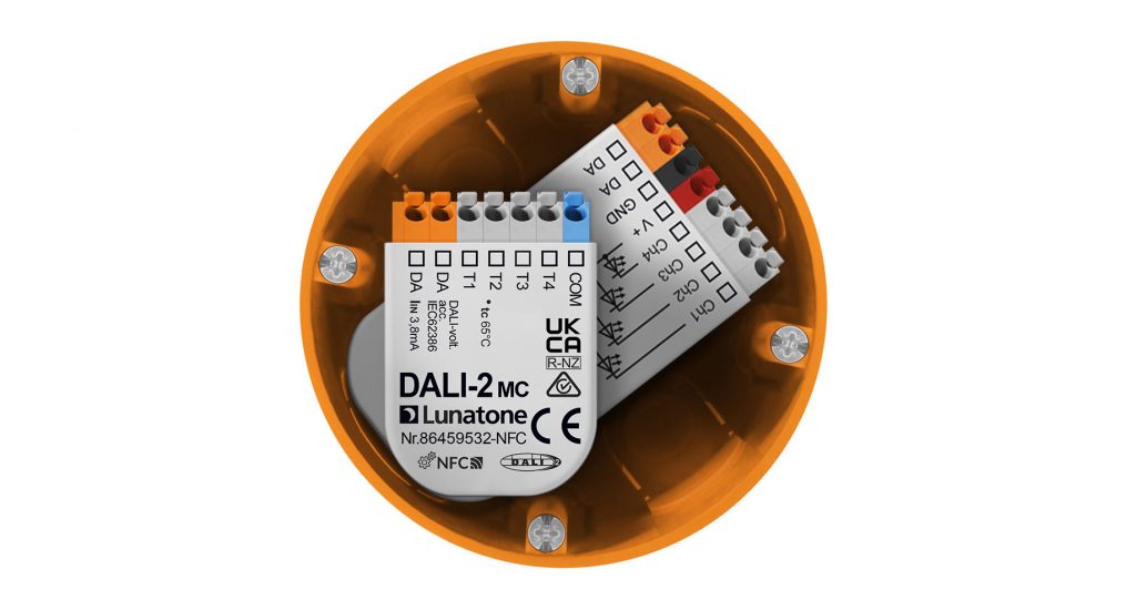Lunatone 86459532-2-int Коплер для нажимных кнопок DALI-2 MC
