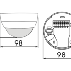 B.E.G. 92245 Потолочный датчик присутствия PD4-M-1C-GH, цвет: Белый матовый, похожий RAL9010