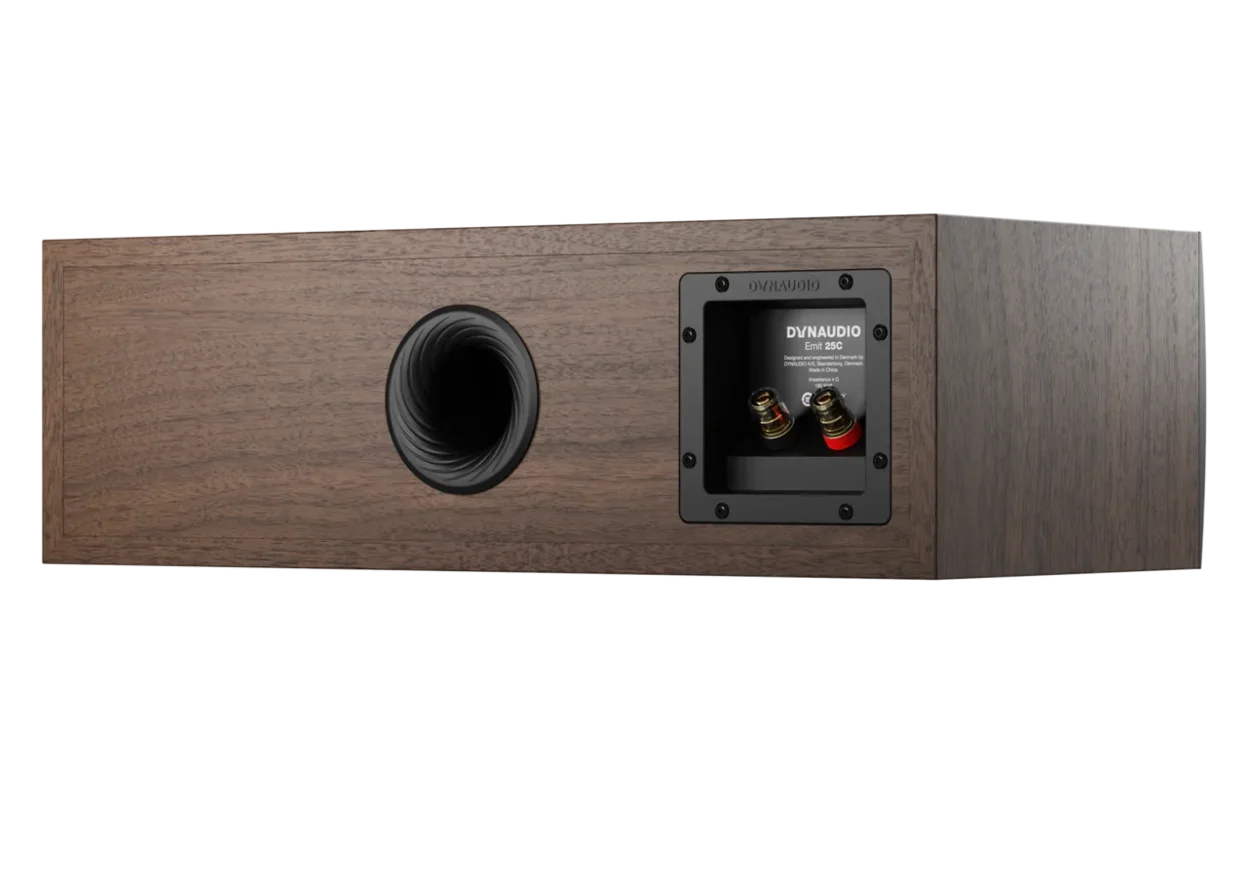 Dynaudio 248588 Акустика центрального канала Dynaudio New Emit 25C walnut, цвет: Темно - коричневое дерево