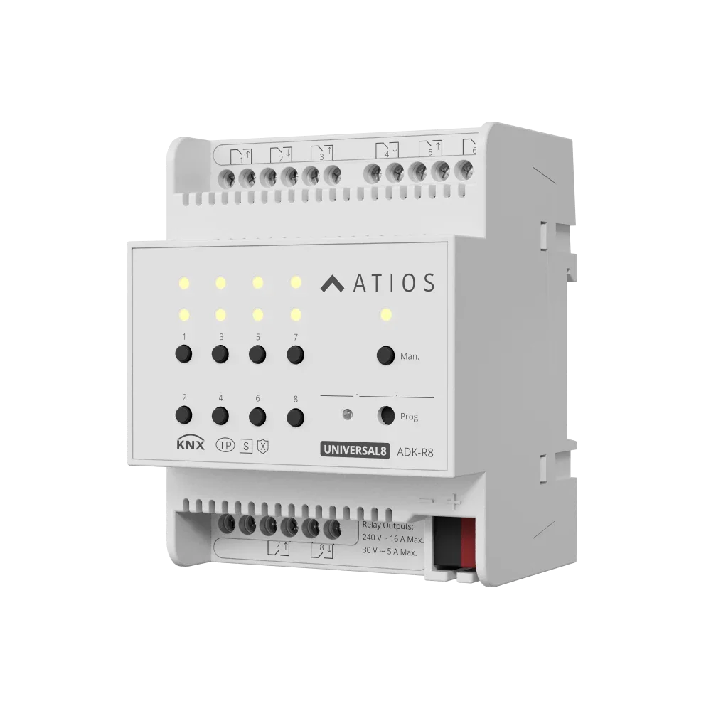 Atios ADK-R8 Универсальный актуатор KNX
