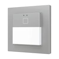 Zennio ZPDW1V2S Presentia W1 v2. Датчик движения KNX для настенного монтажа — 1 кнопка — серебристый