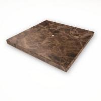 Tense KNX_INTSEMM1 Сенсорный выключатель KNX Intensity Stone Emperador Marron Marble 1F, цвет: Коричневый