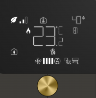 Core Термостат Eclipse, Цвет: Серый, Оттенок: Titanium