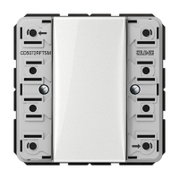 Jung CD 5072 RF TSM KNX радио кнопочный модуль, 2 группы