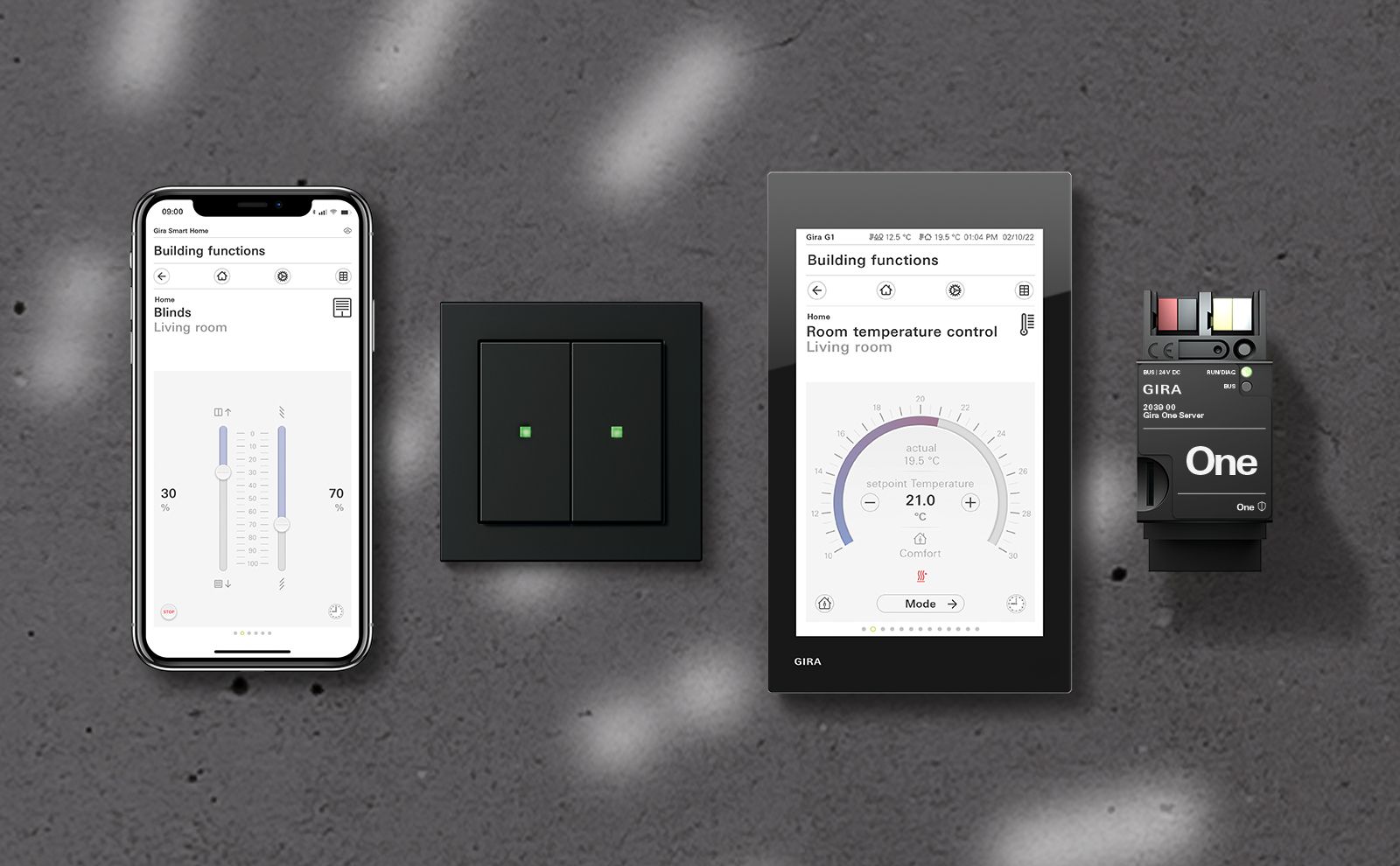 Gira One: Дом. Умный дом.