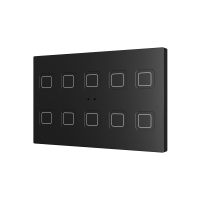 Zennio ZVITRXL10A Tecla RGB XL 10. PC-ABS Емкостная кнопка, 10 кнопок