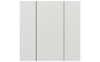 Interra ITR340-0203 iSwitch+ - 2-кнопочный KNX выключатель, пластик, белый