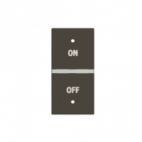 ABB N2121.5 AN N2121.5 AN — Крышка рокера Символ KNX On/Off — 1M — Антрацит