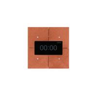 Tense KNX_INFFCR4 Сенсорный выключатель KNX Infinity Forged Copper Rose 4F, цвет: Красный