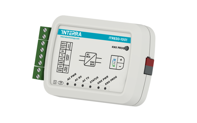 Interra ITR830-1001 KNX Шлюз кондиционера - Mitsubish V2 AC