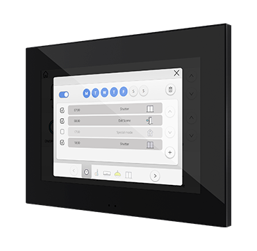 Zennio ZVIZ70V2 Цветная емкостная сенсорная панель с 7-дюймовым дисплеем. Z70 v2