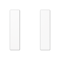 Jung A 501 TSA WW Набор накладок 1 группа, Цвет: Белый, оттенок: Без оттенка