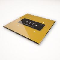 Tense KNX_INFGG4 Сенсорный выключатель KNX Infinity Glass Gold 4F, цвет: Золотой