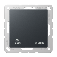 Jung CO2A2178BFANM KNX CO2 Sensor, цвет: Антрацит, оттенок: Матовый