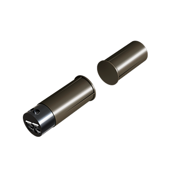 Zennio ZACWDF1W Магнитный контакт для скрытого монтажа в алюминиевую или деревянную дверь или окно, Белый