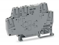WAGO 859-758 Клемма с оптопарой, IN 24VDC, OUT 20-30 VDC, 0,5A
