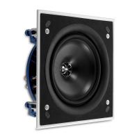 Kef 206193 Встраиваемый сабвуфер KEF Ci200QSb (SP3894AA), цвет: Чёрный