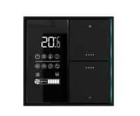 Citron TRRENTB Термостат KNX RE-new Tortoise black SC-KS1-1