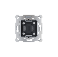 Zennio 8300007 + 8300008XX ZS55 – USB-зарядное устройство