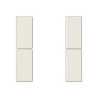 Jung A 502 TSA Набор накладок 2 группы, Цвет: Бежевый, оттенок: Слоновая кость
